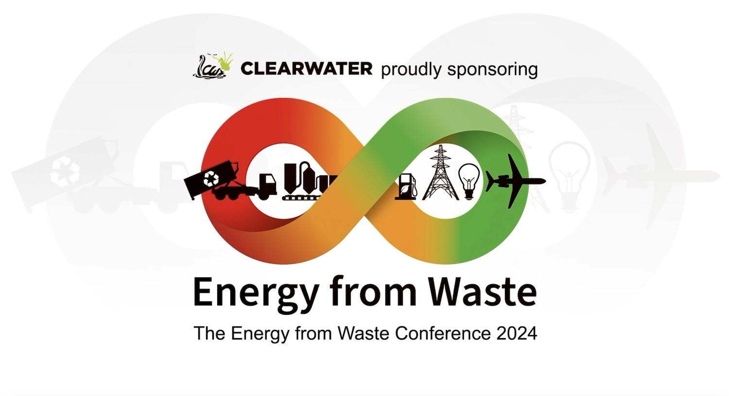 Clearwater are Energy From Waste 2024 Platinum Conference Sponsors