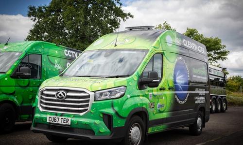 Clearwater van on arrival