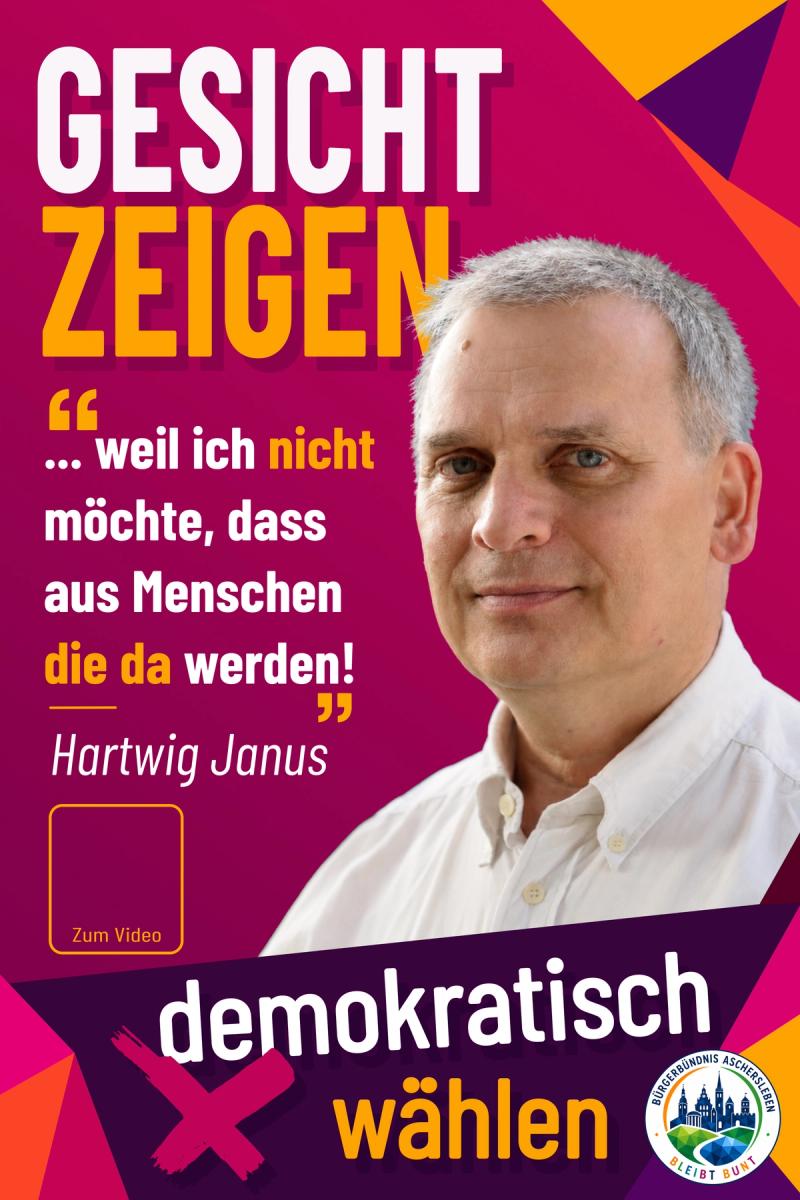 Plakat: Hartwig Janus