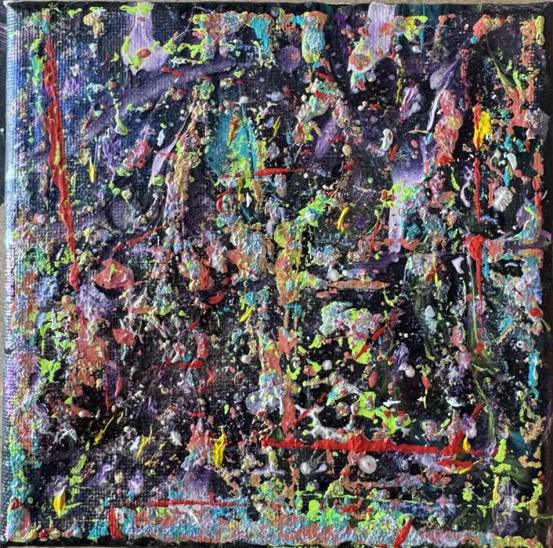 Dark Metallic Colorburst Chaos Matrix