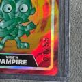 VeeFriends Super Stickers Spectacular Series Vibe'n Vampire Emerald on Emerald Numbered 01/55
