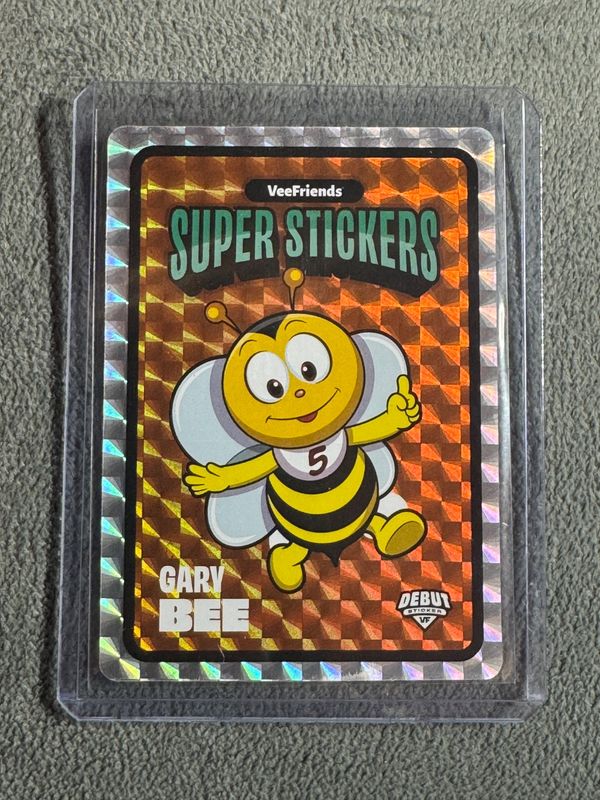 VeeFriends Super Stickers Spectacular Series Gary Bee Orange Debut