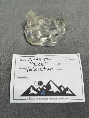 Quartz 'ICE' Crystal Cluster