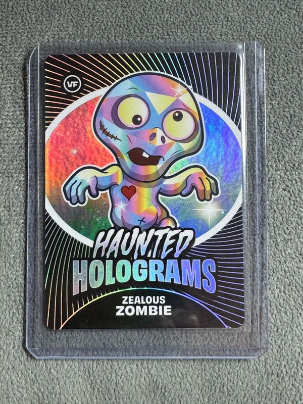 VeeFriends Super Stickers Spectacular Series Zealous Zombie Haunted Holograms