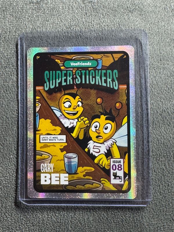 VeeFriends Gary Bee Comic Insert Issue 08 Super Stickers Spectacular Series