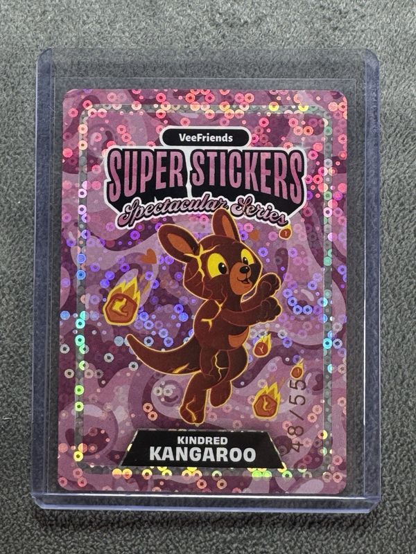 2026 VeeFriends Super Stickers Spectacular Series Kindred Kangaroo Sticker 48/55