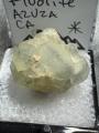 Yellow-Green Fluorite Crystal Cluster