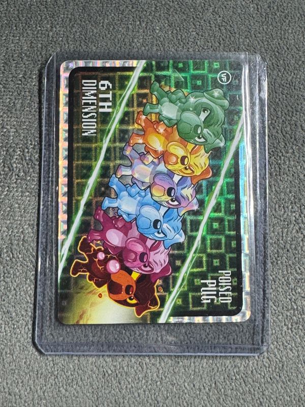 VeeFriends Super Stickers Spectacular Series Poised Pug 6th Dimension