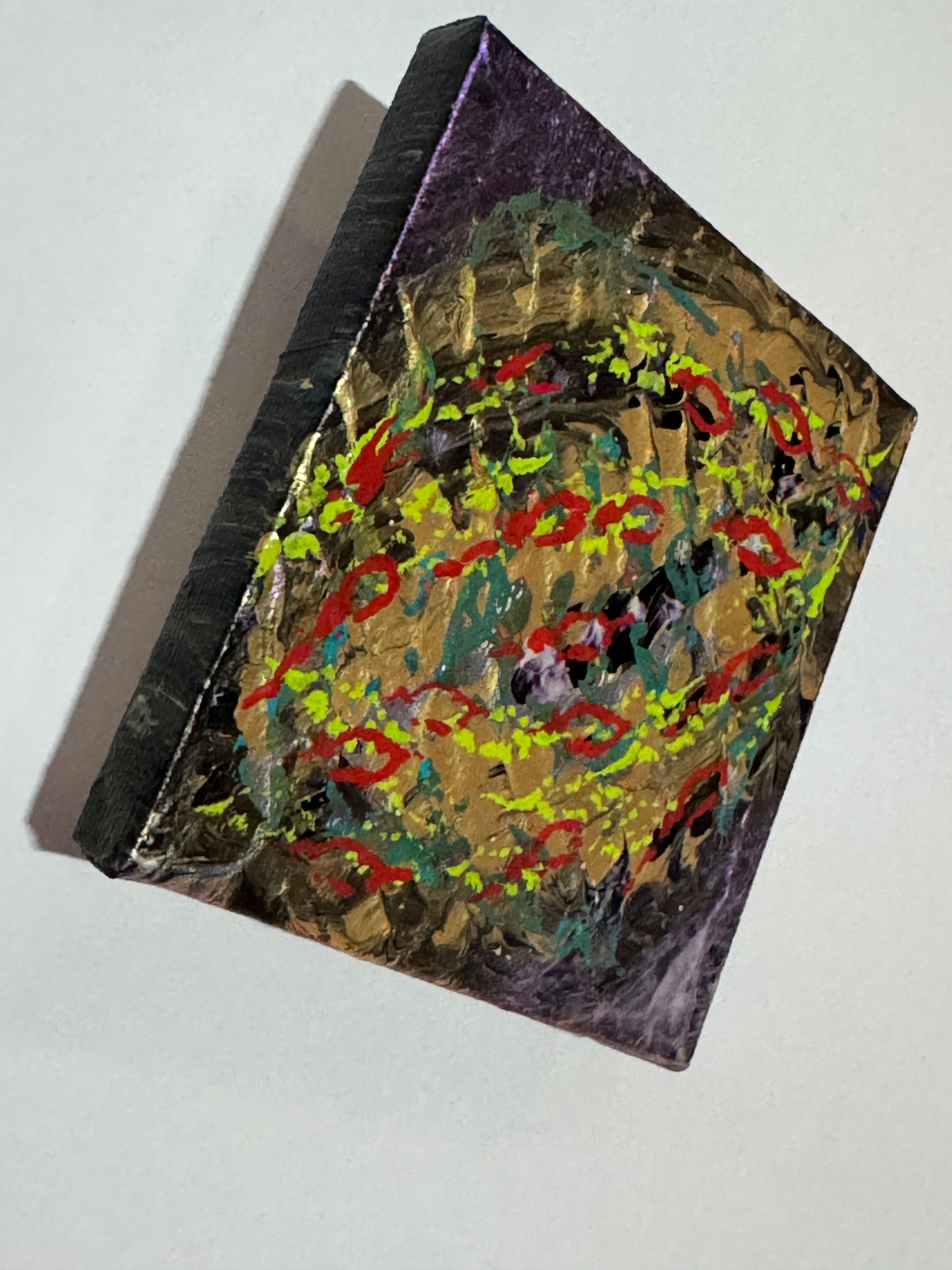 Gold Vortex with Red Loops