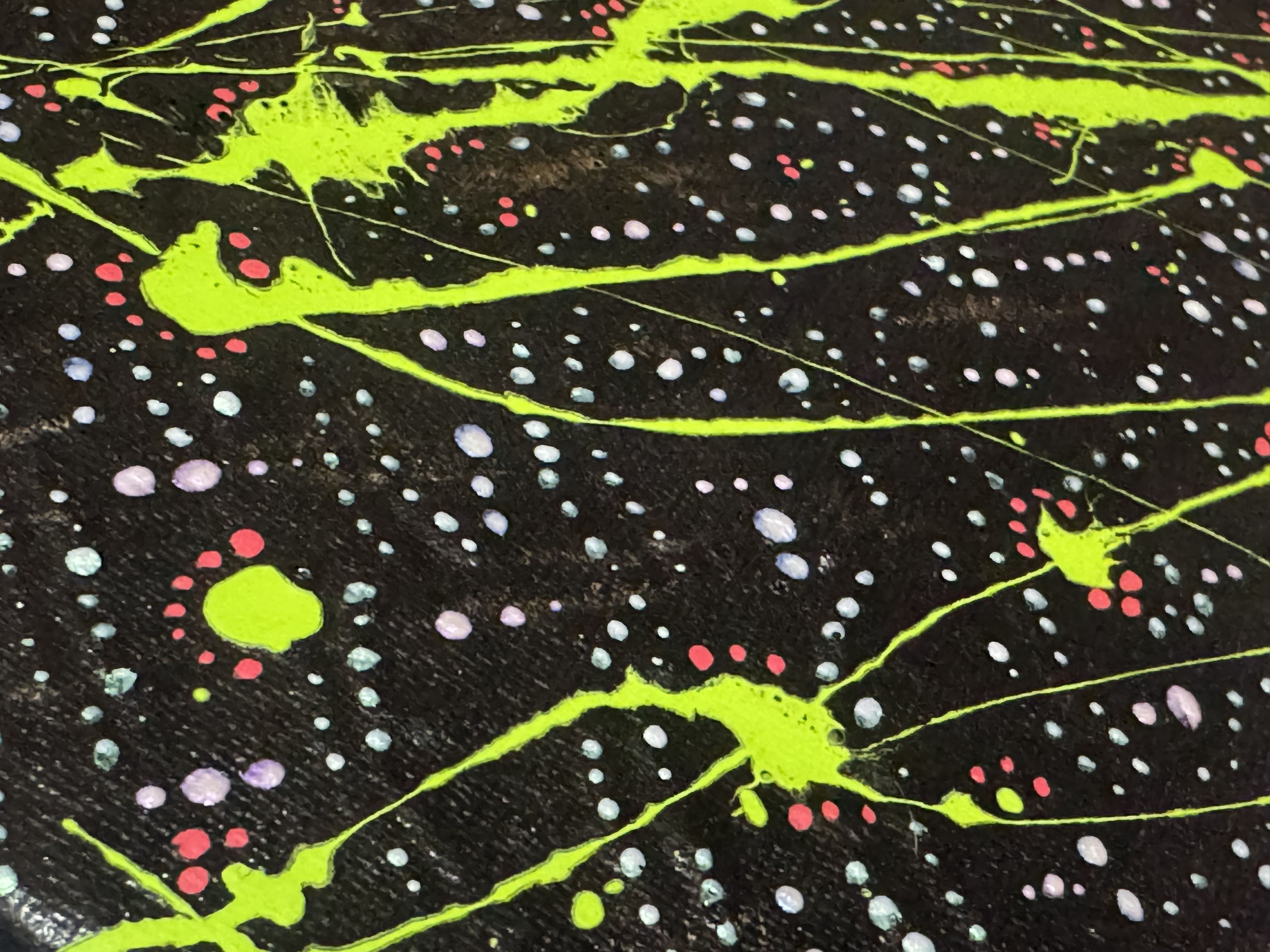 Neon Splatter Constellation