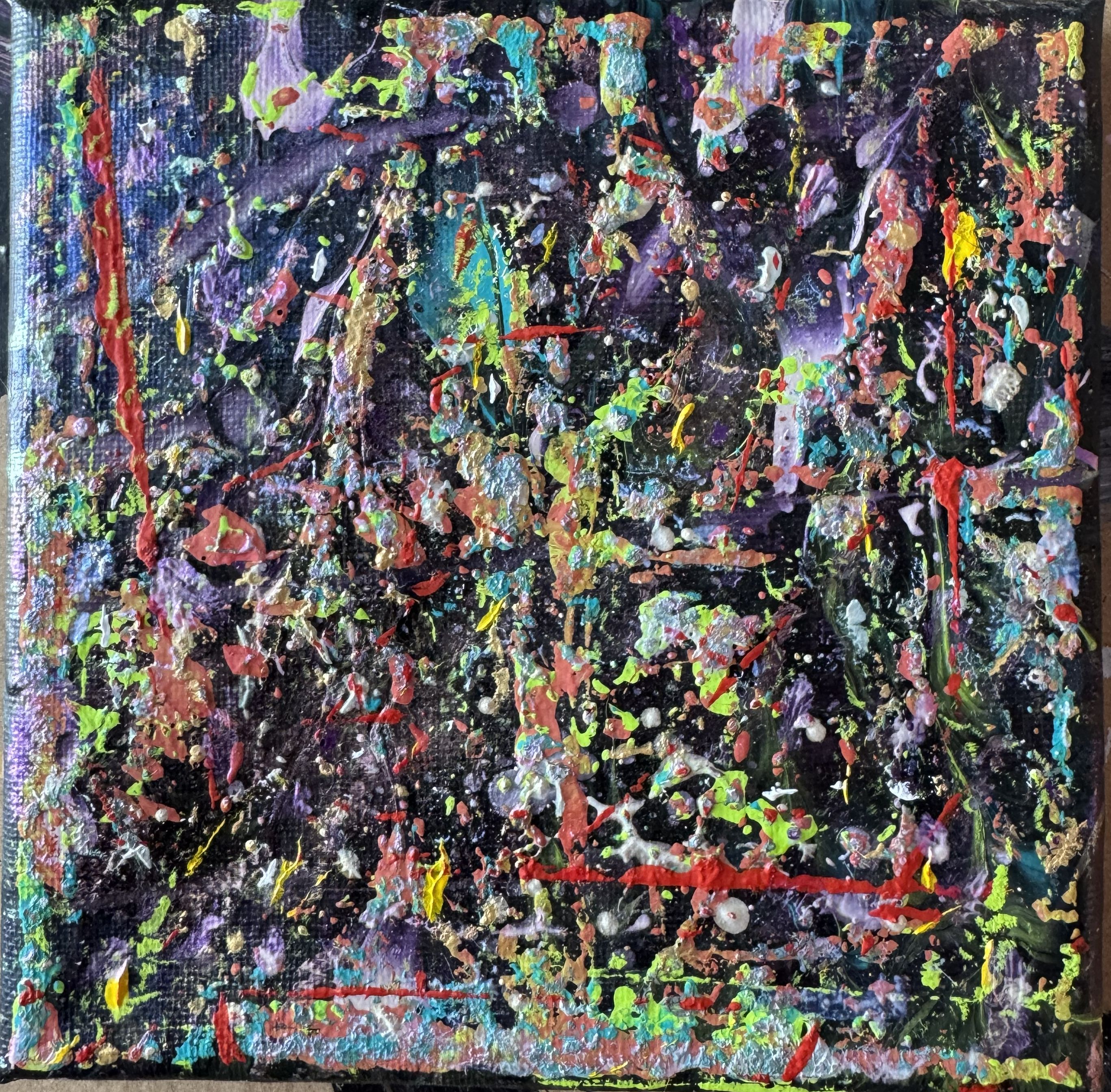 Dark Metallic Colorburst Chaos Matrix