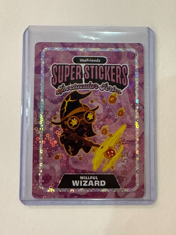 2026 VeeFriends Spectacular Series Willful Wizard Lava/Bubble Gum 38/55