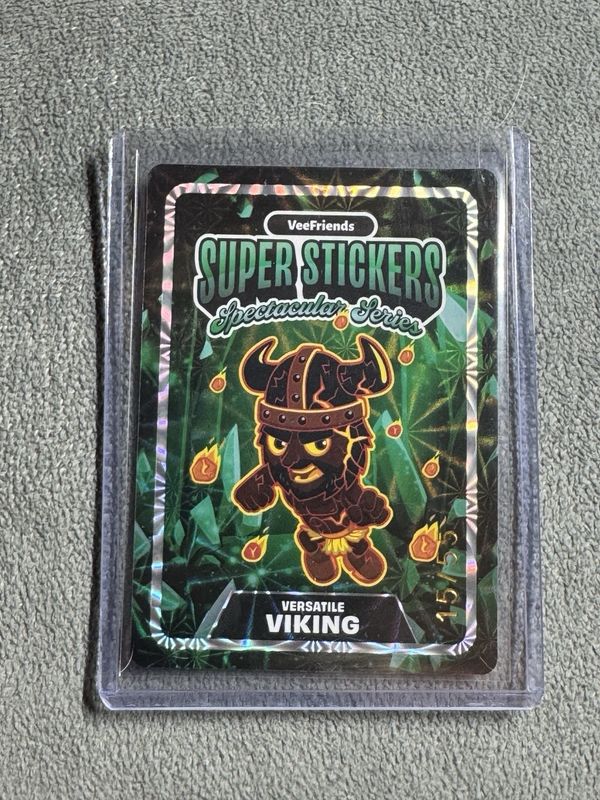 2026 VeeFriends Super Stickers Spectacular Series Versatile Viking Sticker 15/55
