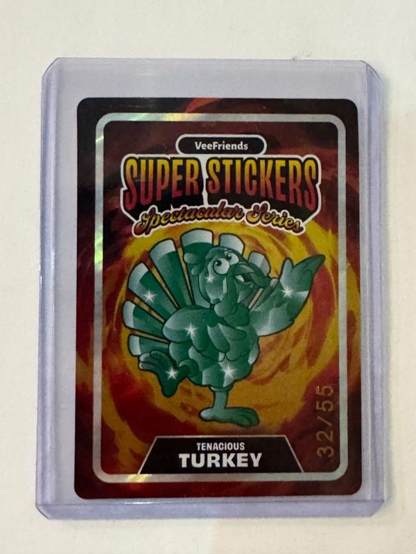 2026 VeeFriends Spectacular Series Tenacious Turkey Emerald/Lava 32/55