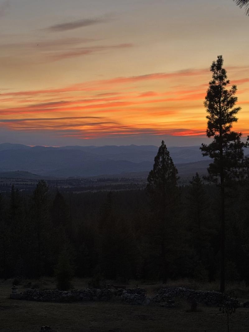 Last Light Over the Valley