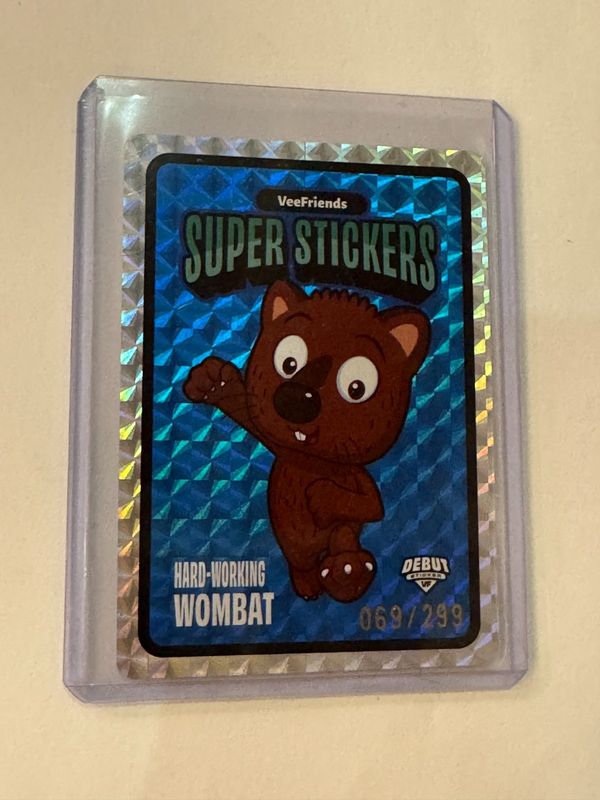 2026 VeeFriends Spectacular Series Hard-Working Wombat Debut Blue 069/299