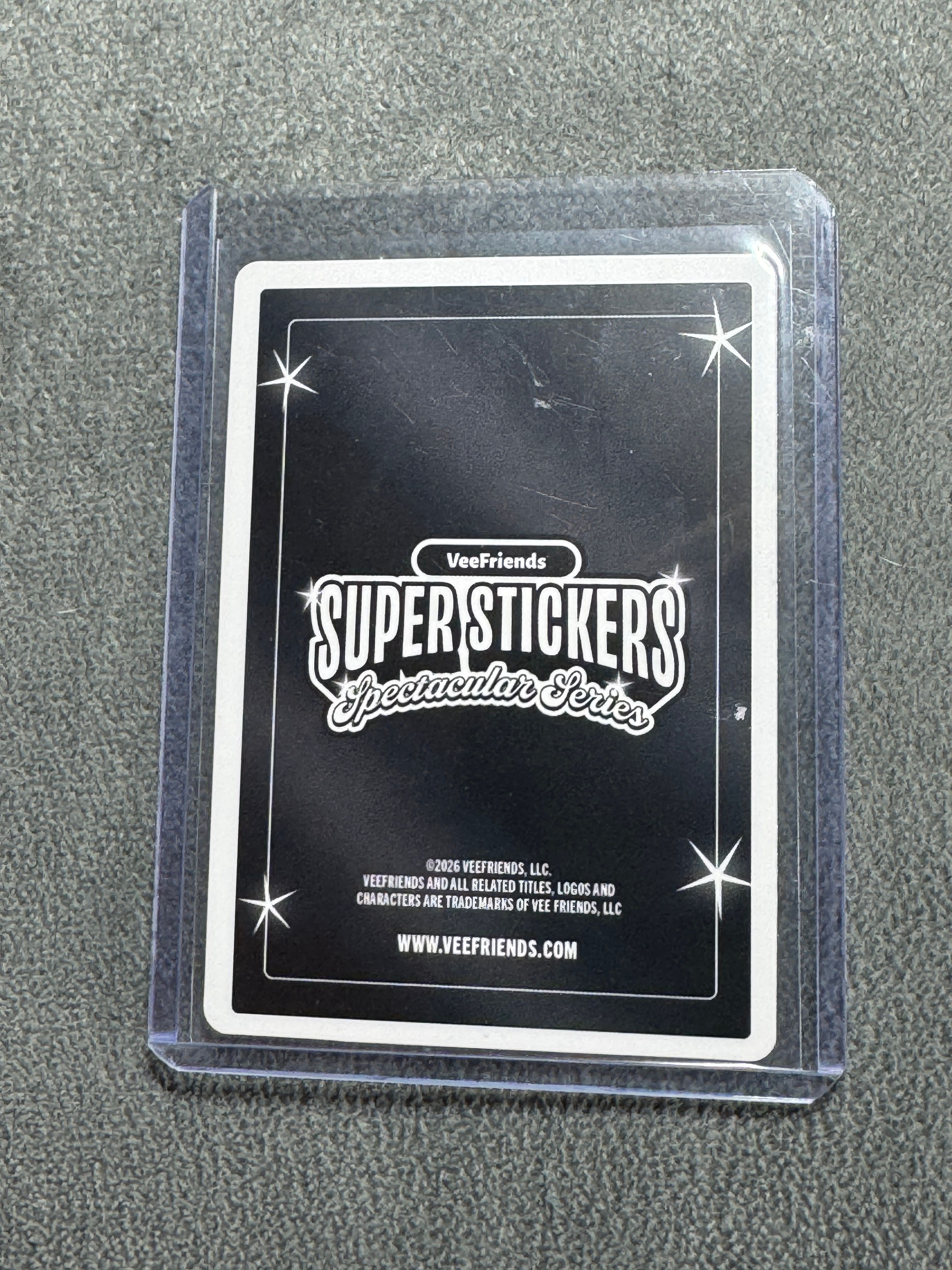 VeeFriends Super Stickers Spectacular Series GaryVee Emerald / Emerald Spec Match Numbered 30/55