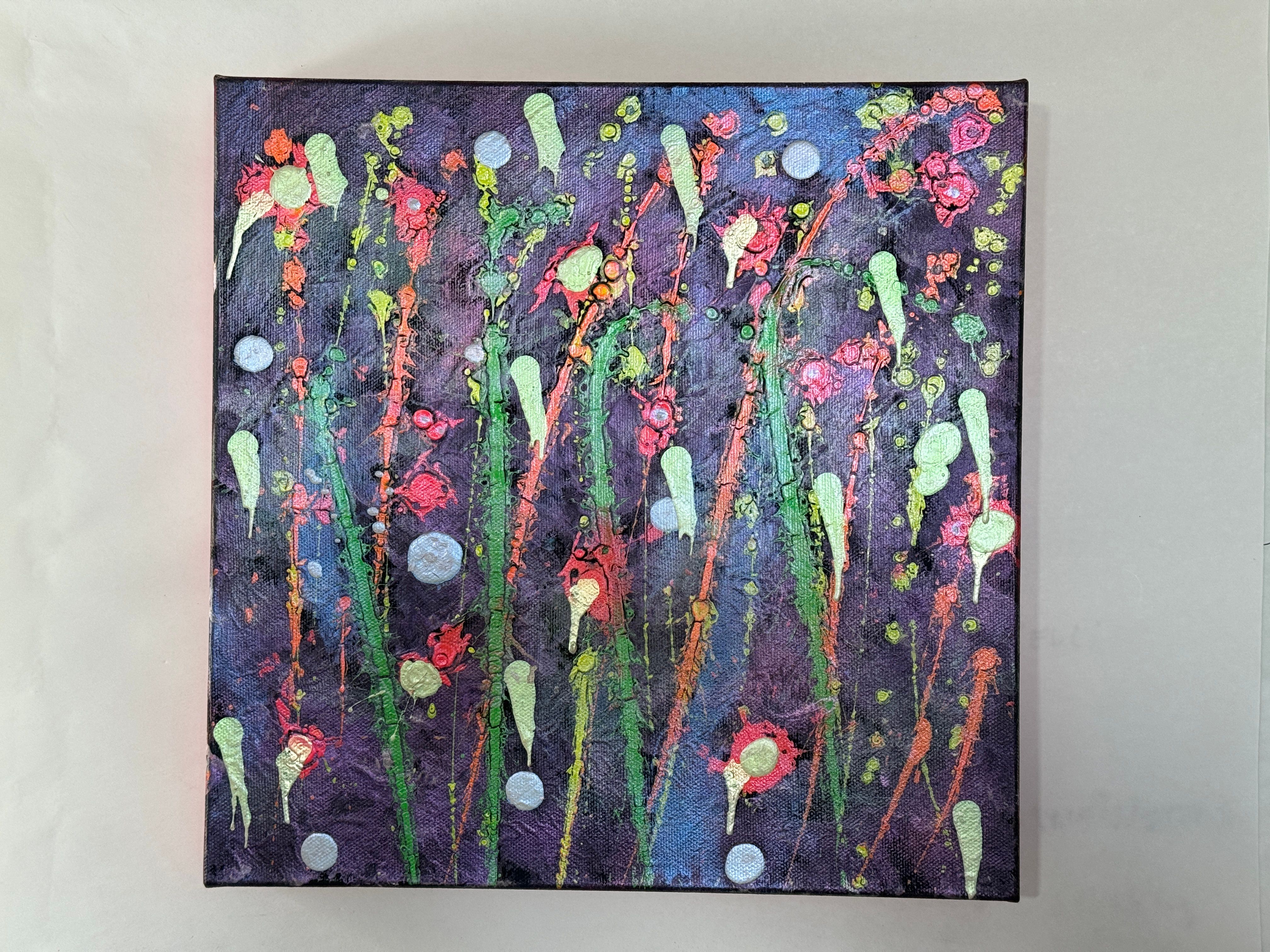 Neon Botanical Fever Dream