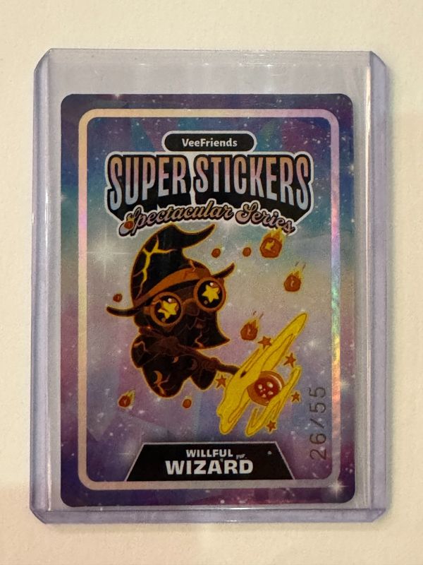 2026 VeeFriends Spectacular Series Willful Wizard Lava/Hologram 26/55