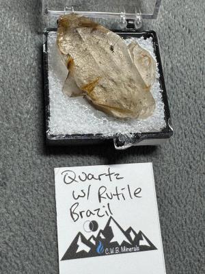 Quartz w/ Rutile — Brazil