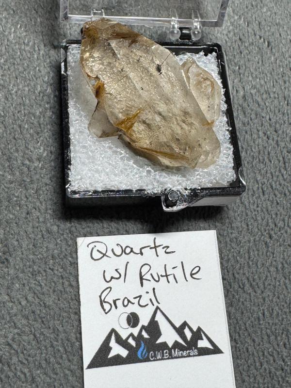 Quartz w/ Rutile — Brazil