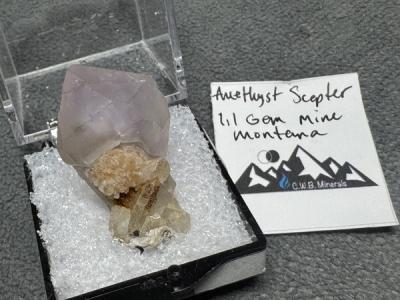 Amethyst Scepter - Lil Gem Mine, Montana