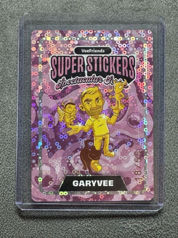 2026 VeeFriends Super Stickers Spectacular Series GaryVee Trading Card 18/55