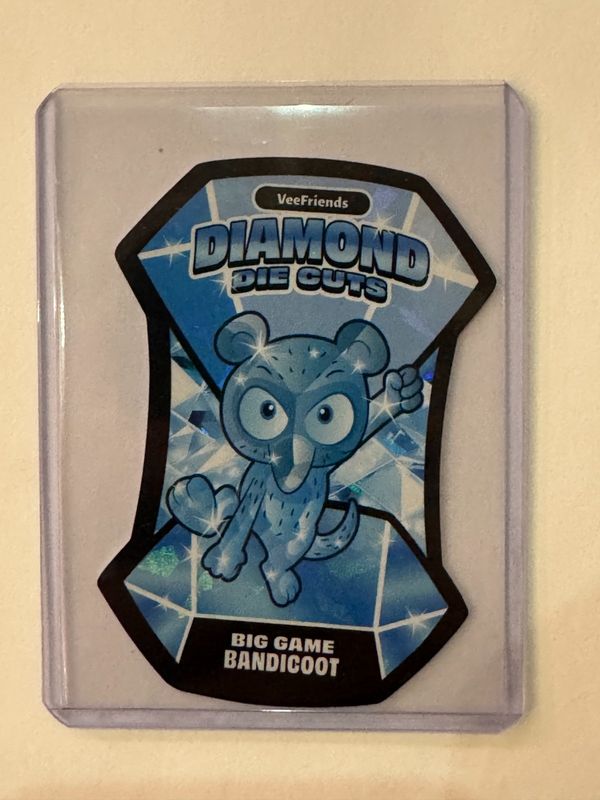 2026 VeeFriends Spectacular Series Big Game Bandicoot Diamond Die Cut Case Hit