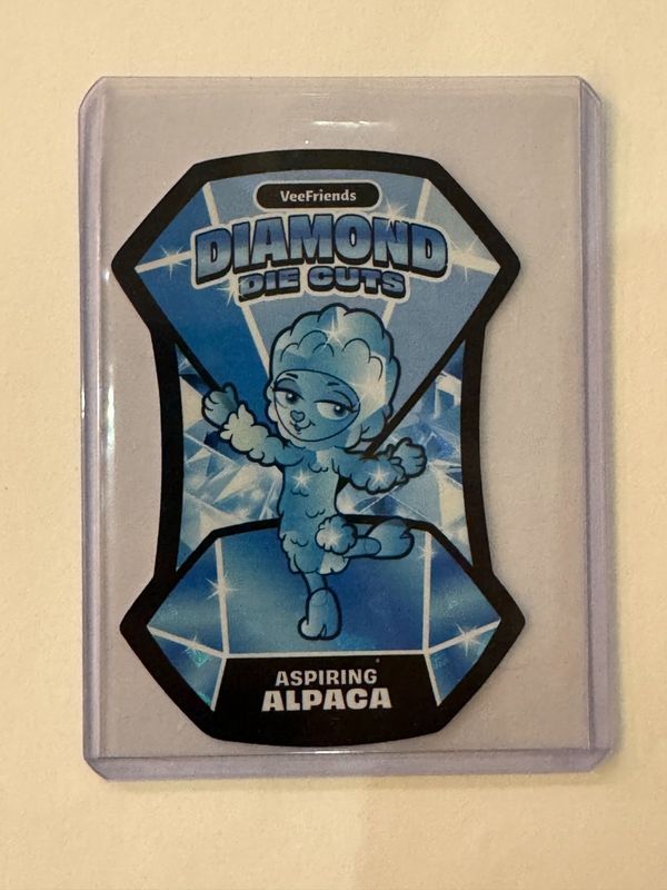 2026 VeeFriends Spectacular Series Aspiring Alpaca Diamond Die Cut Case Hit