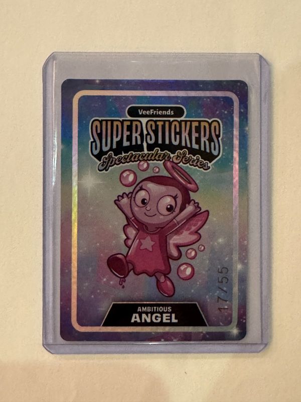 2026 VeeFriends Spectacular Series Ambitious Angel Bubble Gum/Hologram 17/55