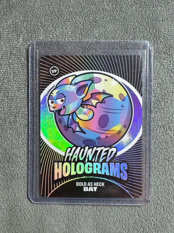 VeeFriends Super Stickers Spectacular Series Bold As Heck Bat Haunted Holograms