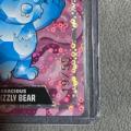 Veefriends Super Stickers Spectacular Series Gracious Grizzly Bear Diamond / Bubble Gum Numbered 19/55
