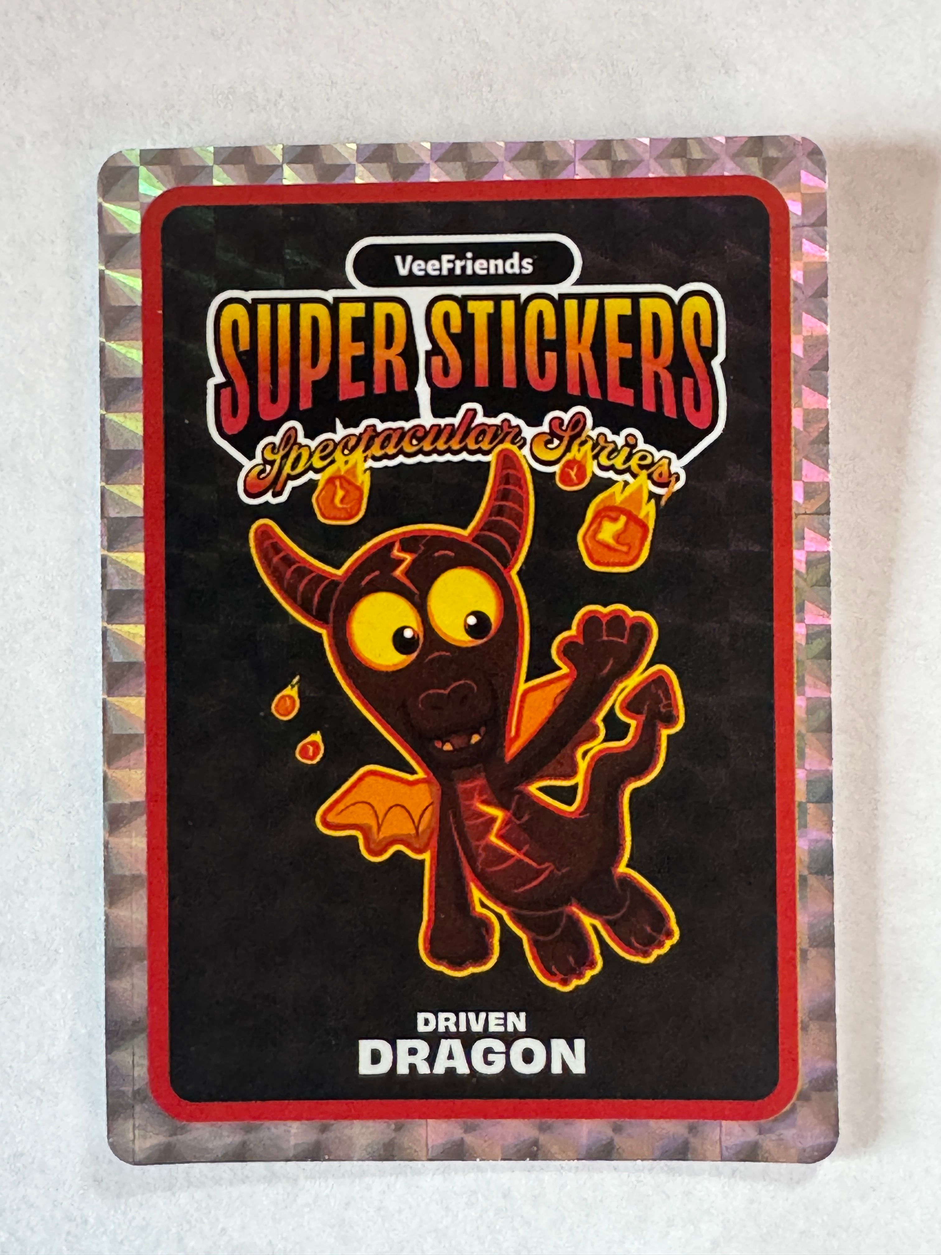 Driven Dragon Super Stickers Spectacular Series