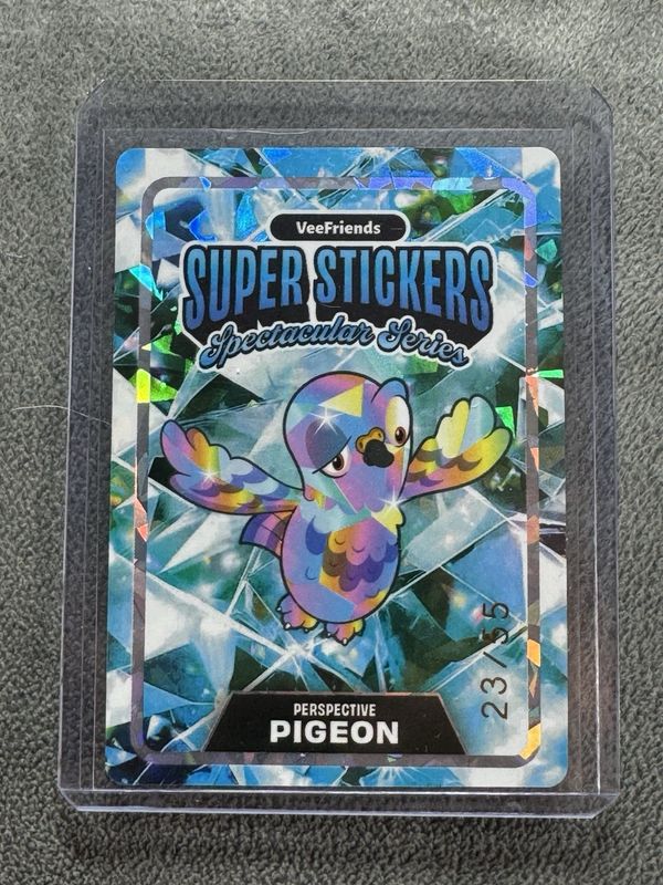 2026 VeeFriends Super Stickers Spectacular Series Perspective Pigeon 23/55