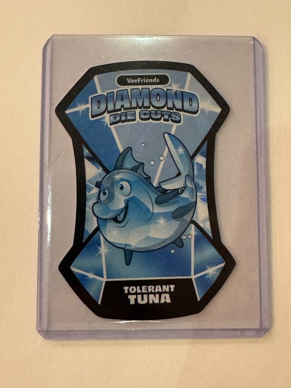 2026 VeeFriends Spectacular Series Tolerant Tuna Diamond Die Cut Case Hit