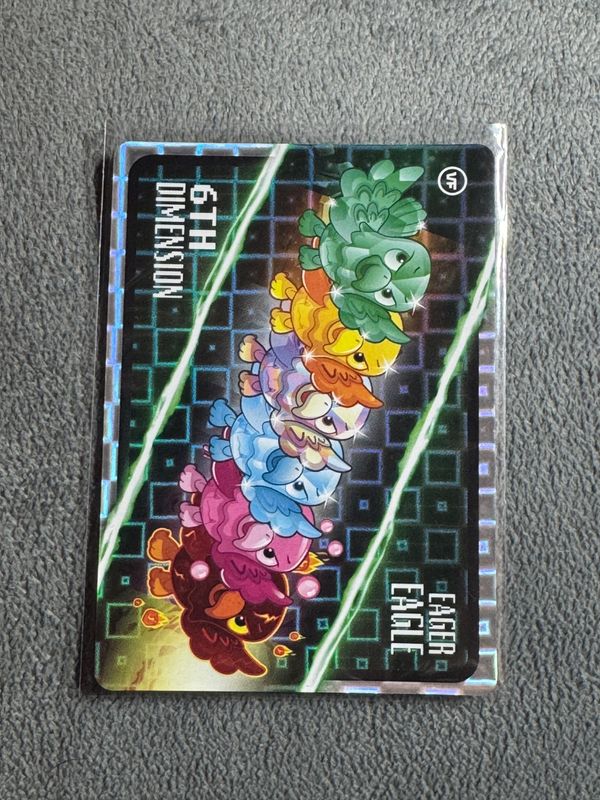 VeeFriends Super Stickers Spectacular Series Eager Eagle 6th Dimension Insert