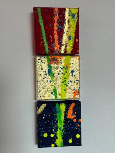 Signal Flares Triptych