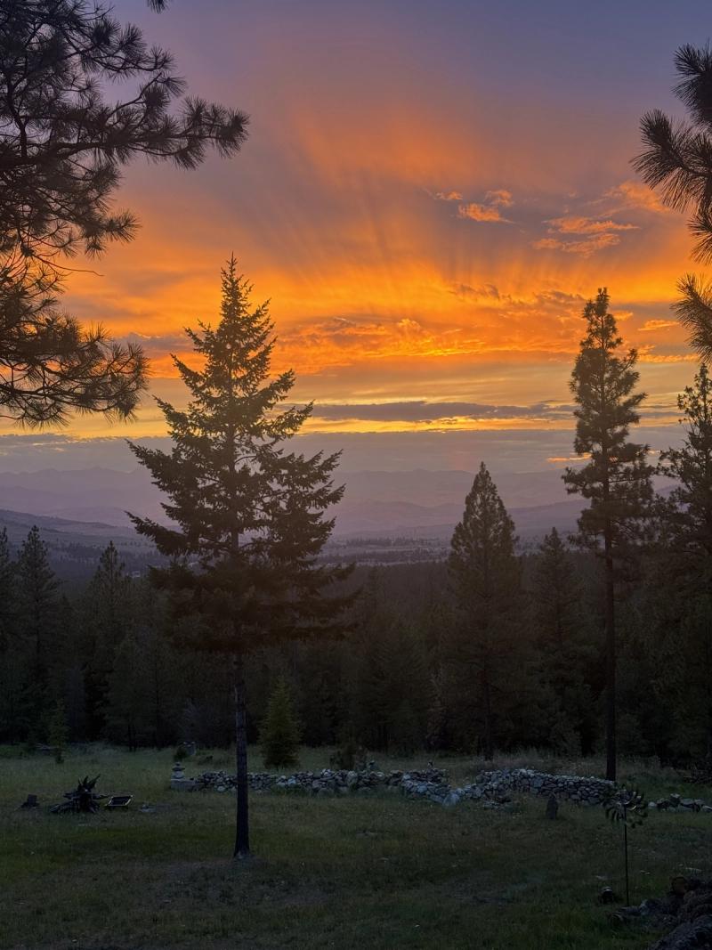 Evening Light — Iron Mountain