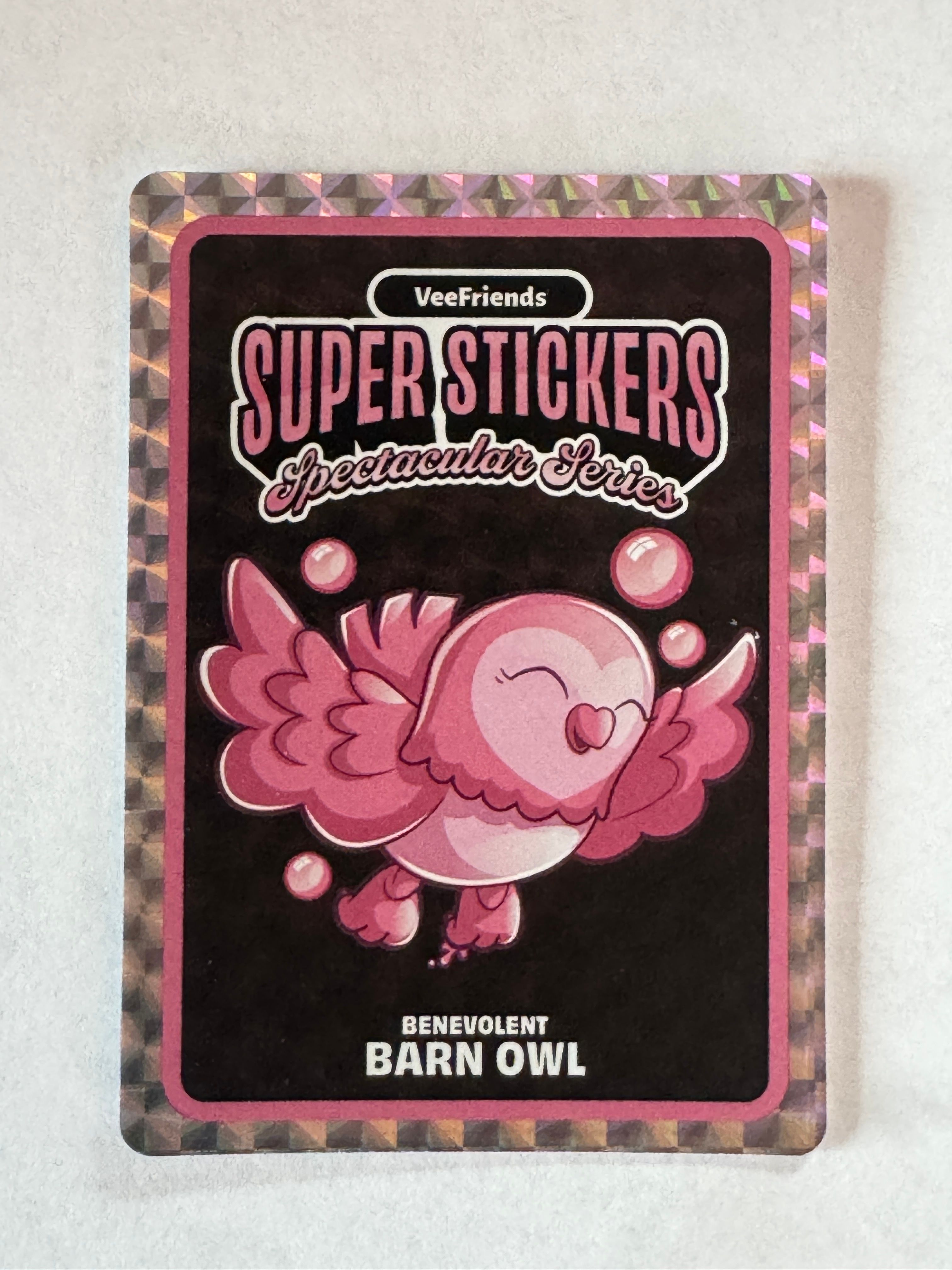 Benevolent Barn Owl Super Stickers Spectacular Series