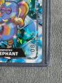 VeeFriends Super Stickers Spectacular Series Empathy Elephant Holographic Prismatic Numbered 08/55