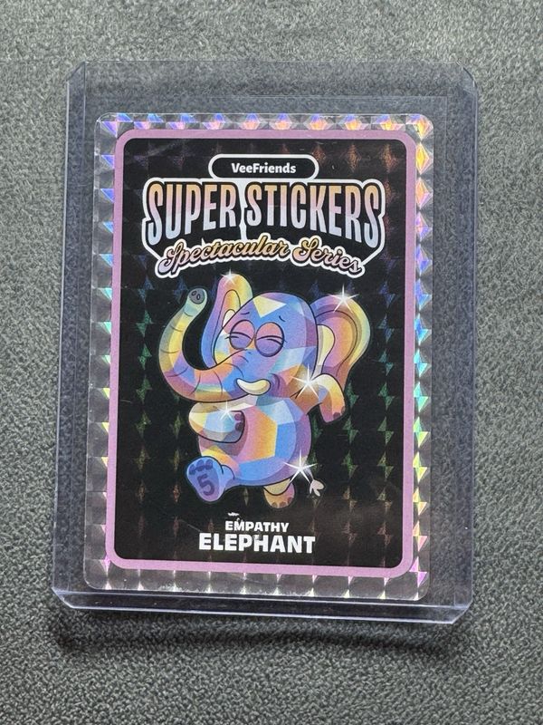 2026 VeeFriends Super Stickers Spectacular Series Empathy Elephant Sticker 