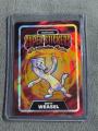 VeeFriends Super Stickers Spectacular Series Witty Weasel Hologram on Lava Numbered Parallel Numbered 45/55
