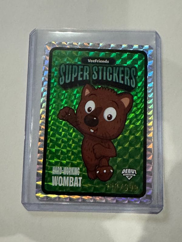 2026 VeeFriends Spectacular Series Hard-Working Wombat Debut Green 118/399