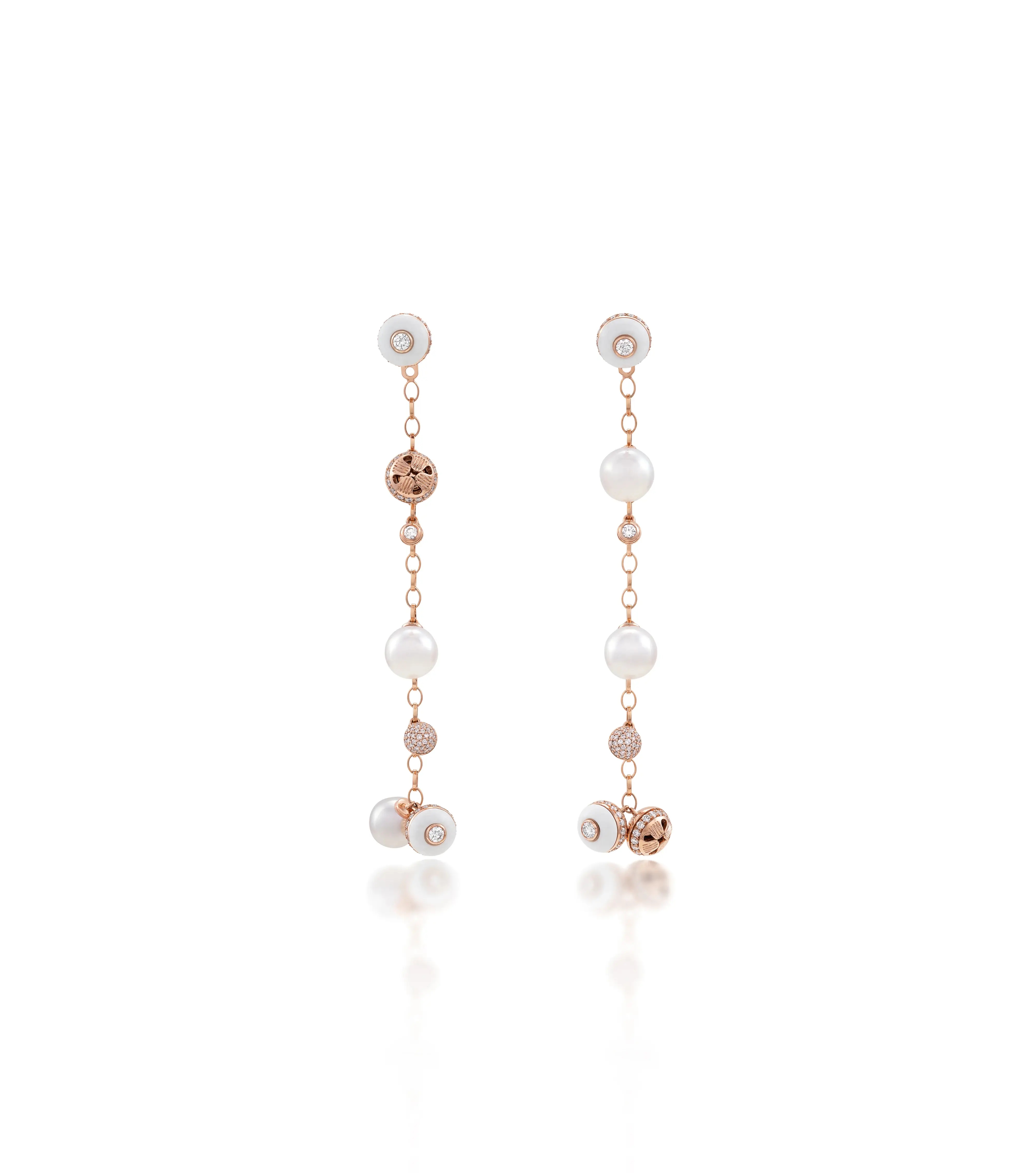 18k rose gold and diamond musical jewellery