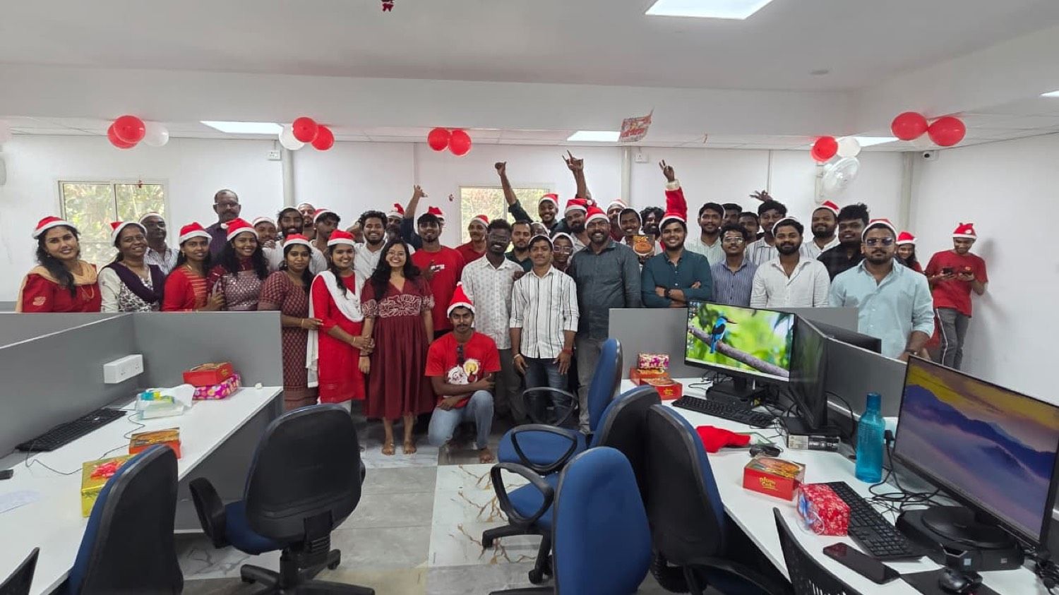 Christmas 2025 celebration, team