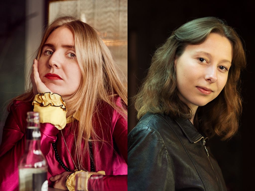 Portretter av Amanda Romare og Elida Karo