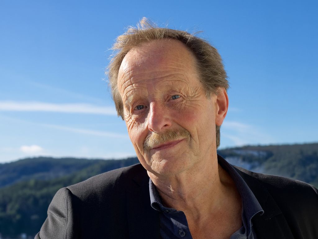 Portrett av Kjartan Fløgstad 