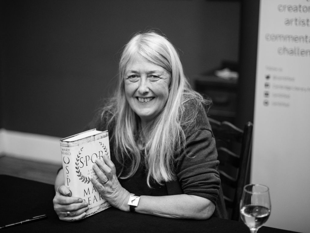 Portrett av Mary Beard