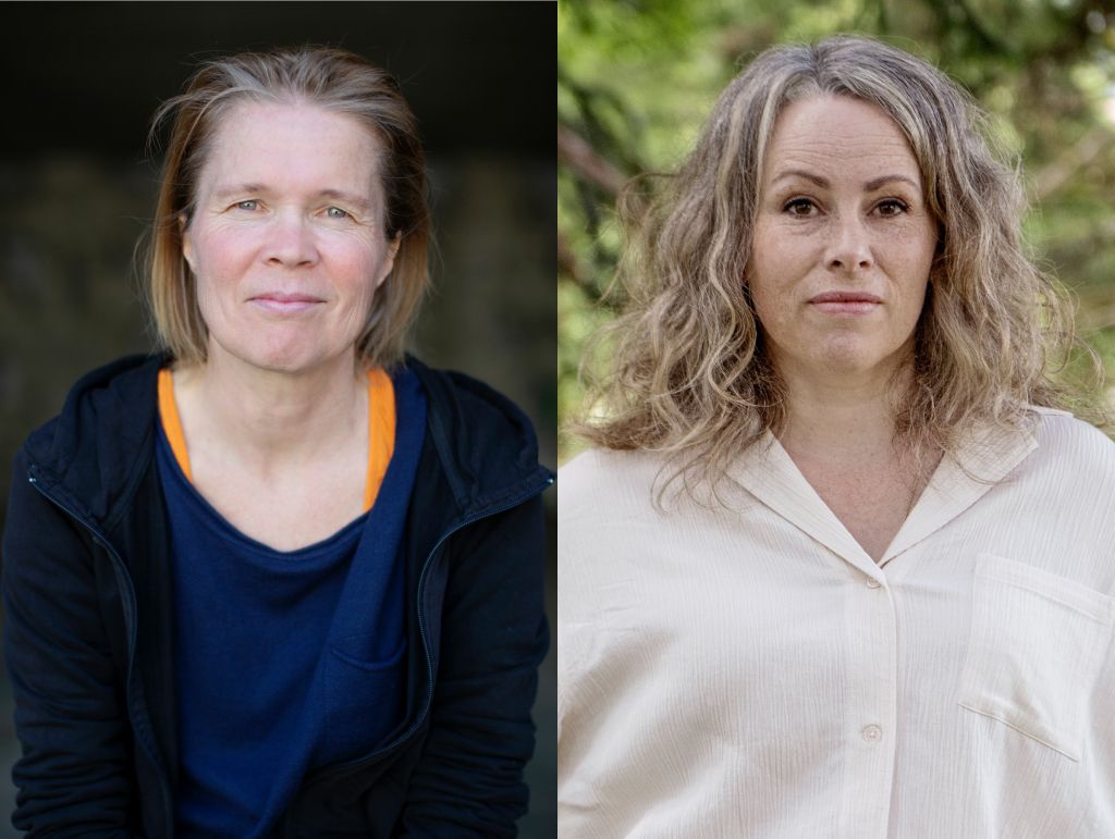 Portrett av Ia Genberg og Gunnhild Øyeheuag
