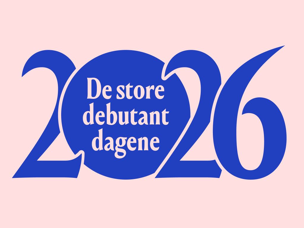 Grafisk illustrasjon De store debutantdagene 2026